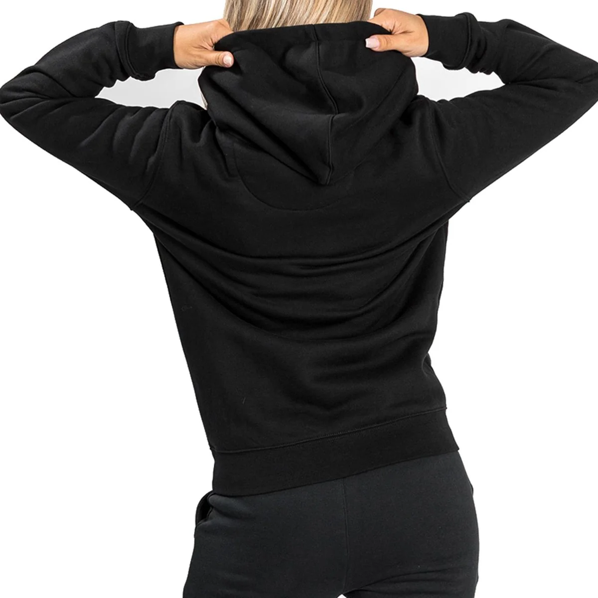Venum Women's UFC Fight Night 2.0 Replica Pullover Hoodie - Black - Image 8
