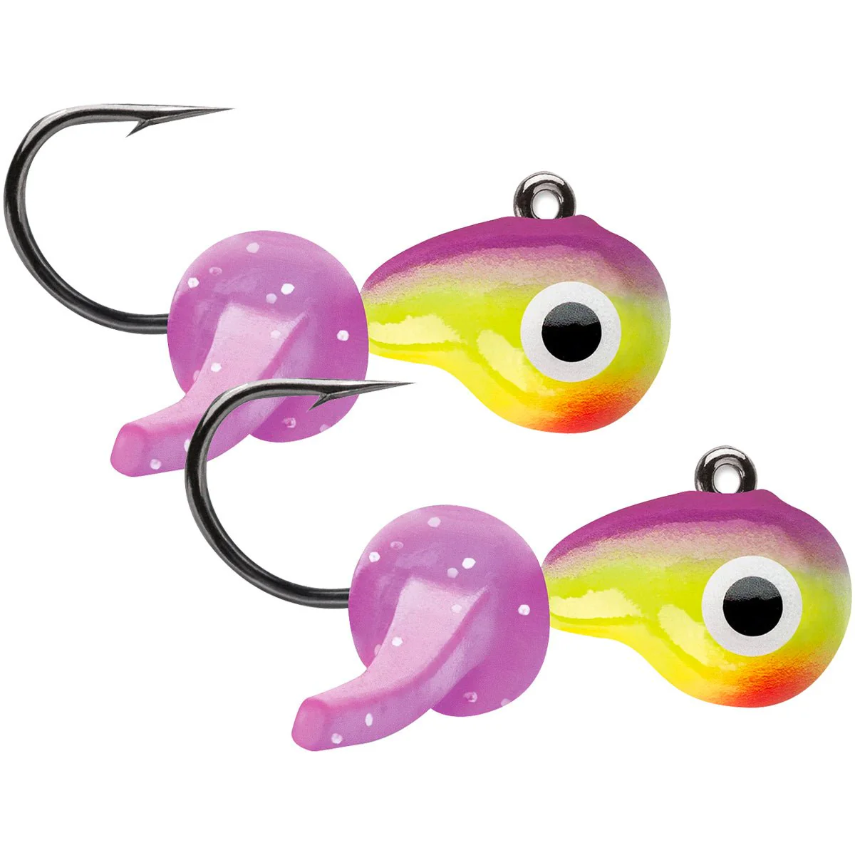 VMC 1/32 oz. Tungsten Mustache Jig Fishing Lure 2-Pack - Image 5