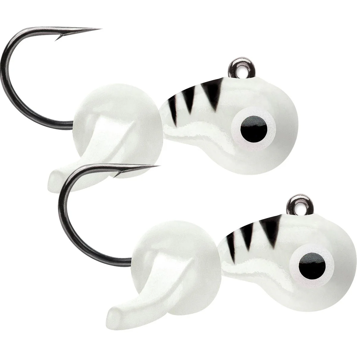VMC 1/32 oz. Tungsten Mustache Jig Fishing Lure 2-Pack - Image 8