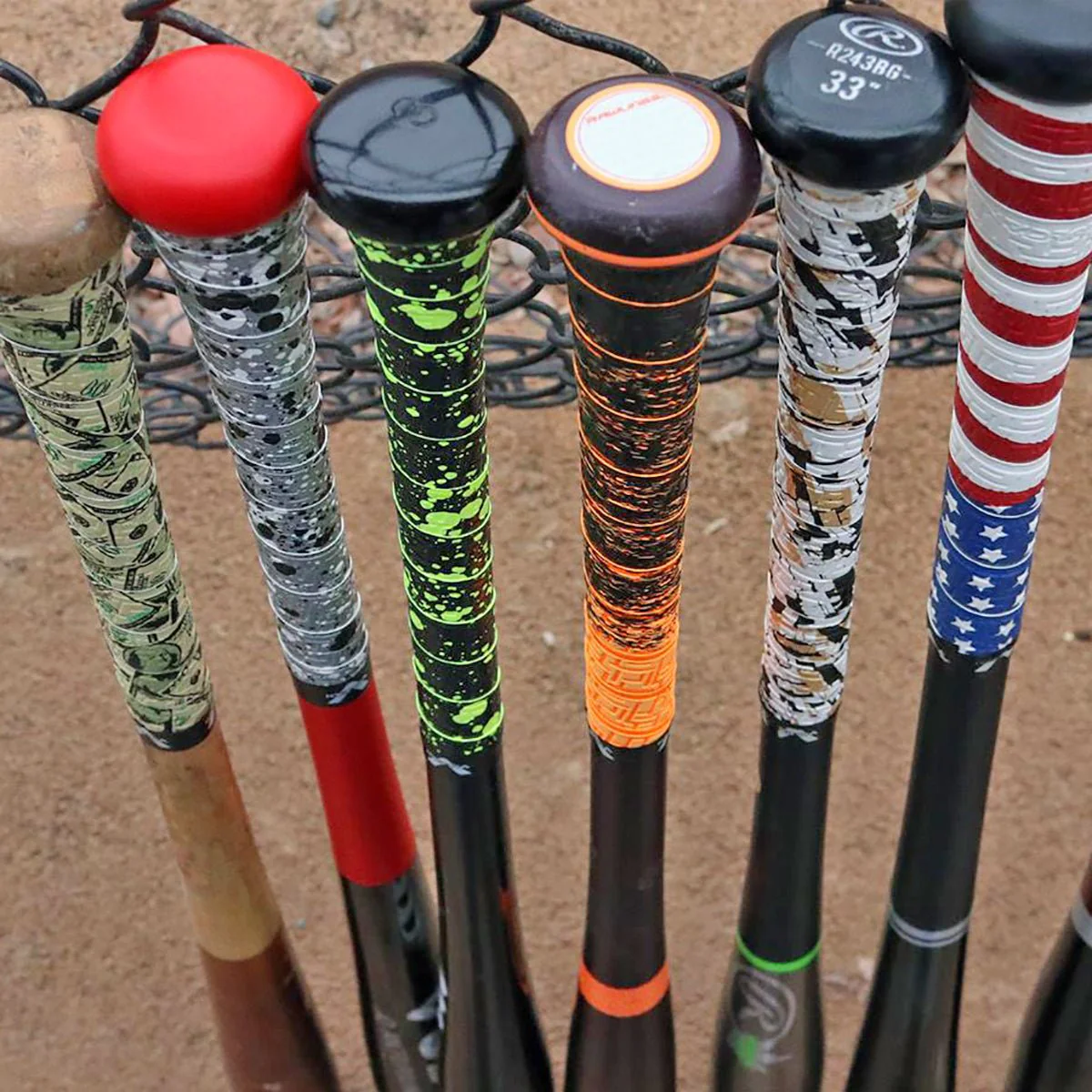 Vulcan ASP Series 1.0mm Ultralight Advanced Polymer Bat Grip Tape Wrap - Image 5