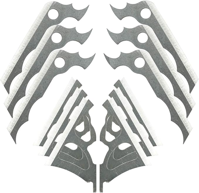 Wac'Em 4-Blade Hybrid Crossbow Replacement Blades