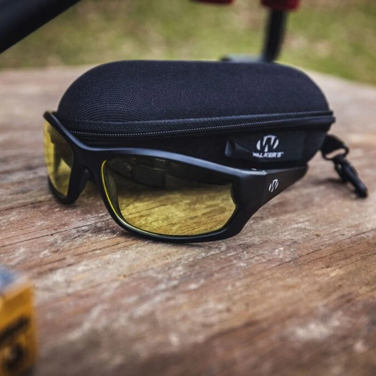 Walker's Tanker Open Full Frame Shooting Glasses w/Case - Image 4