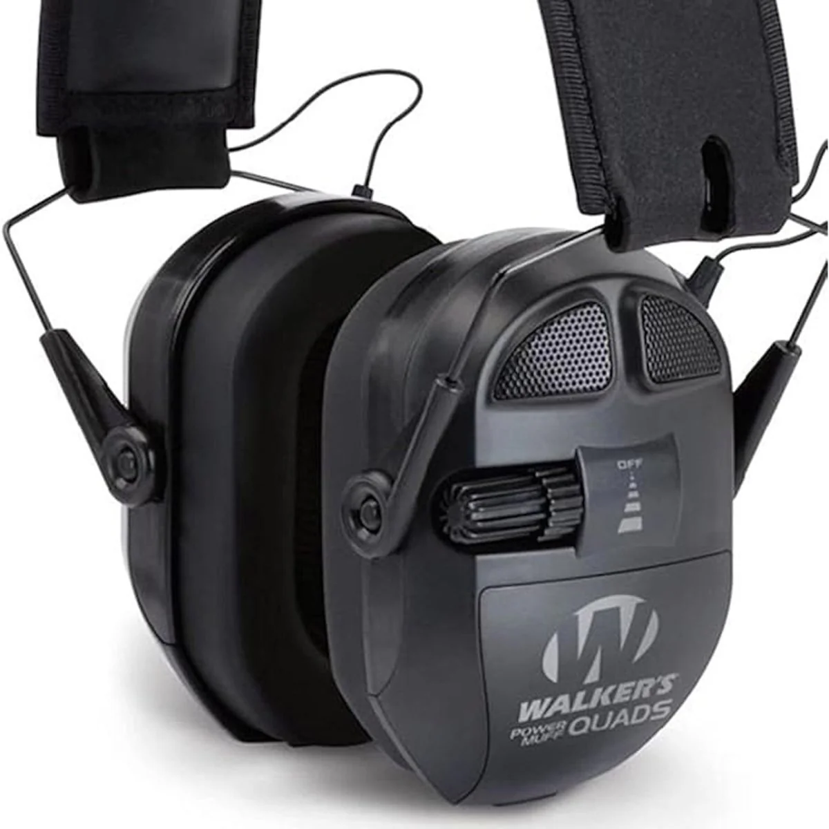 Walker's Ultimate Power Muff Quads - Black - Image 3
