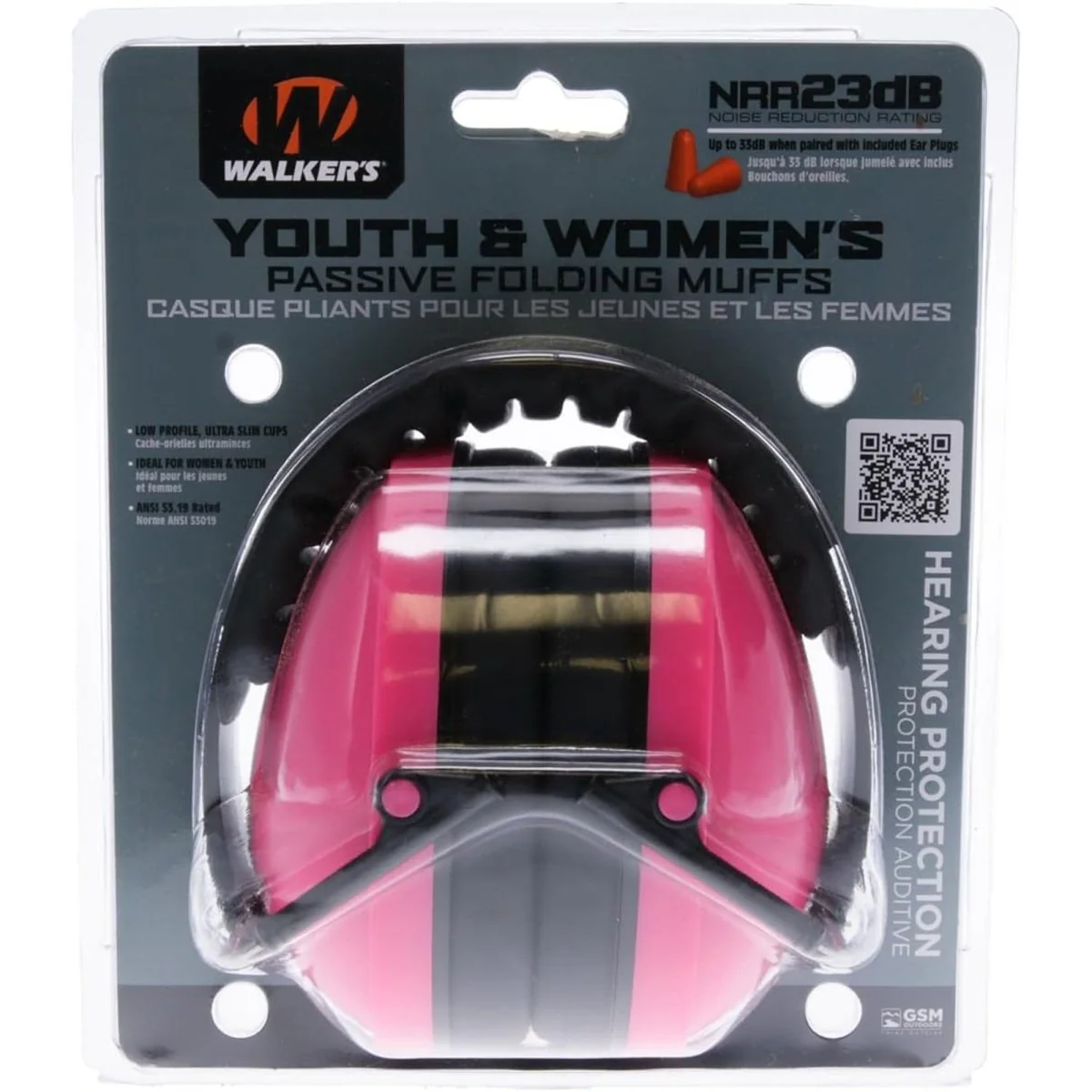 Walker's Youth and Women Folding Passive Muff - Image 17
