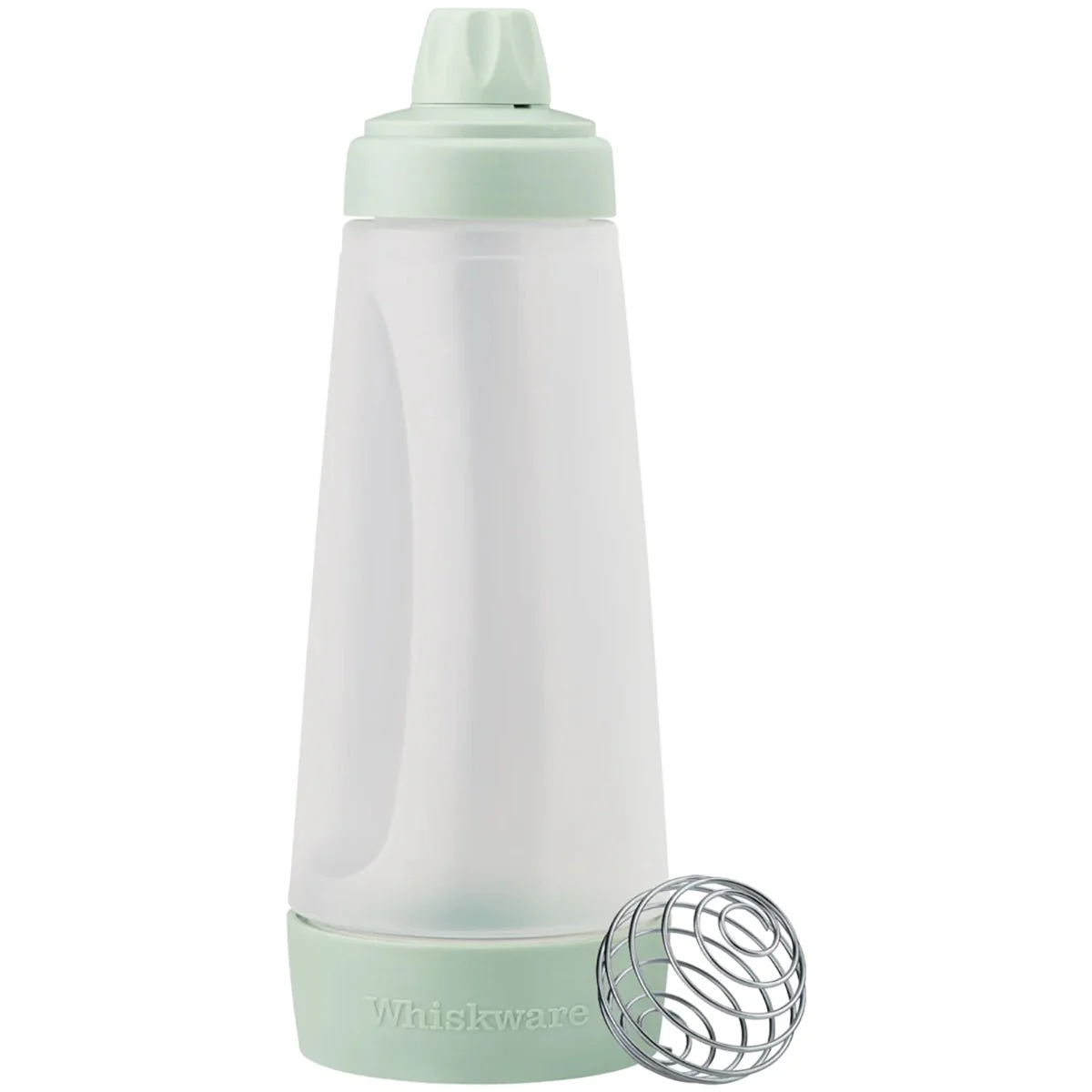 Whiskware Batter Mixer and Dispenser with BlenderBall Wire Whisk