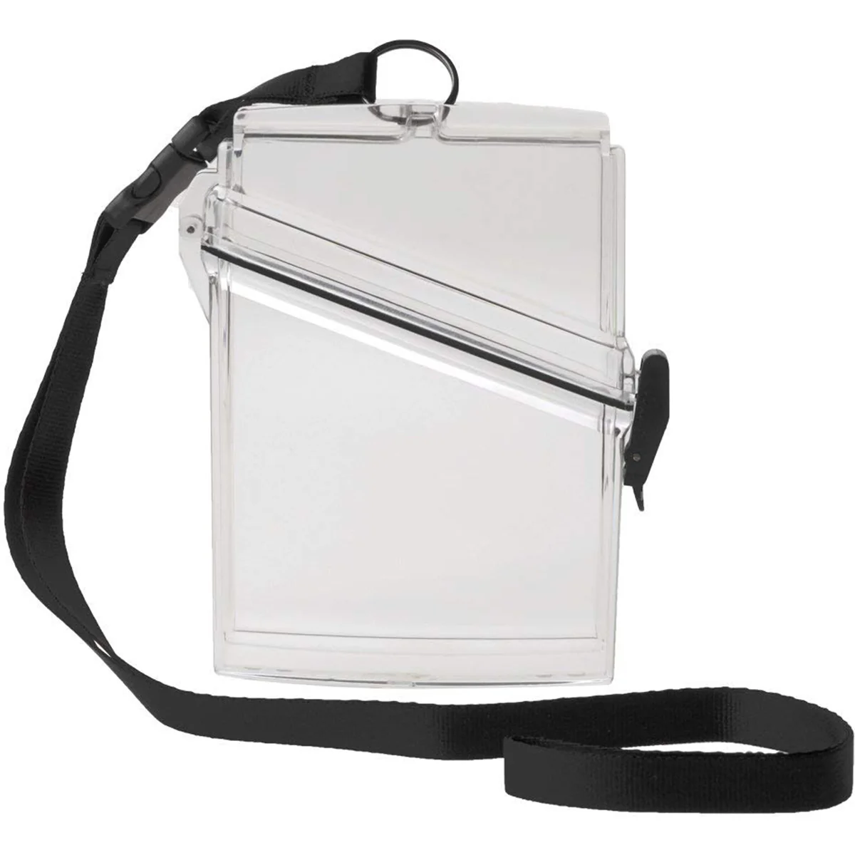 Witz Passport Locker Lightweight Waterproof Sport Case with Lanyard - Clear