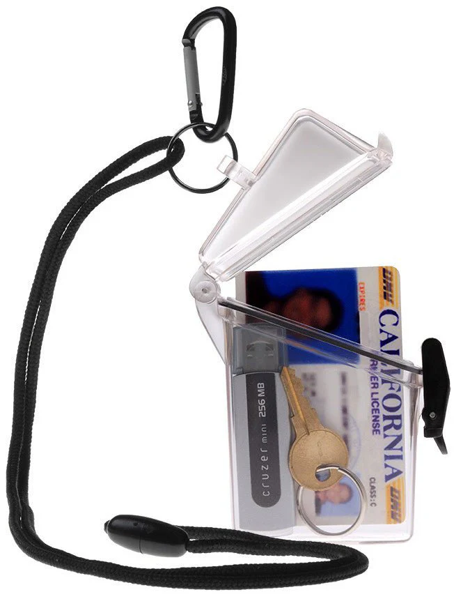 Witz See It Safe Lightweight Waterproof Sport Case with Lanyard and Carabiner - Image 3