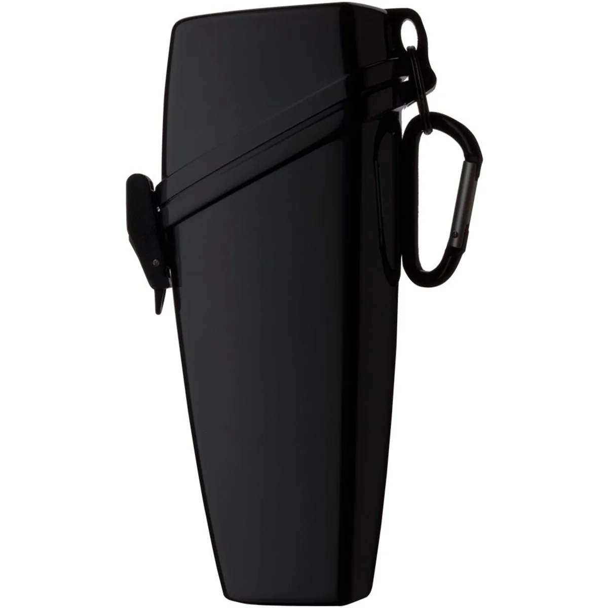Witz The Wrapper Lightweight Waterproof Eyeglass Case with Carabiner - Black - Image 2