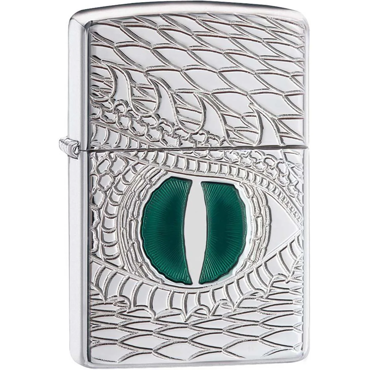 Zippo Armor Dragon's Eye High Polished Chrome Pocket Lighter - Image 2