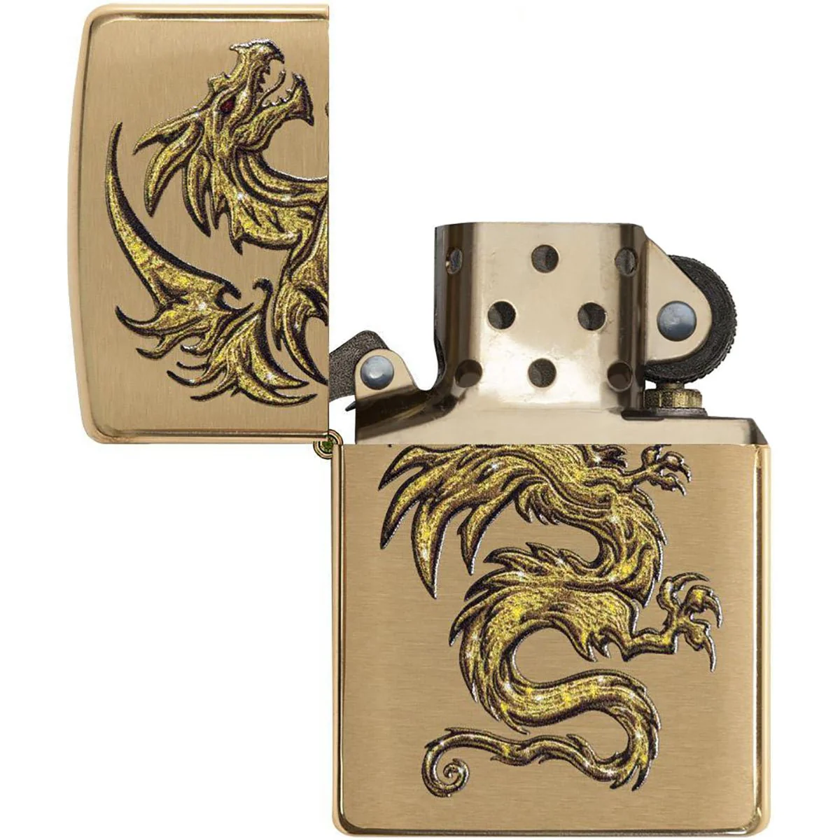 Zippo Golden Dragon Refillable Windproof Lighter - Image 2