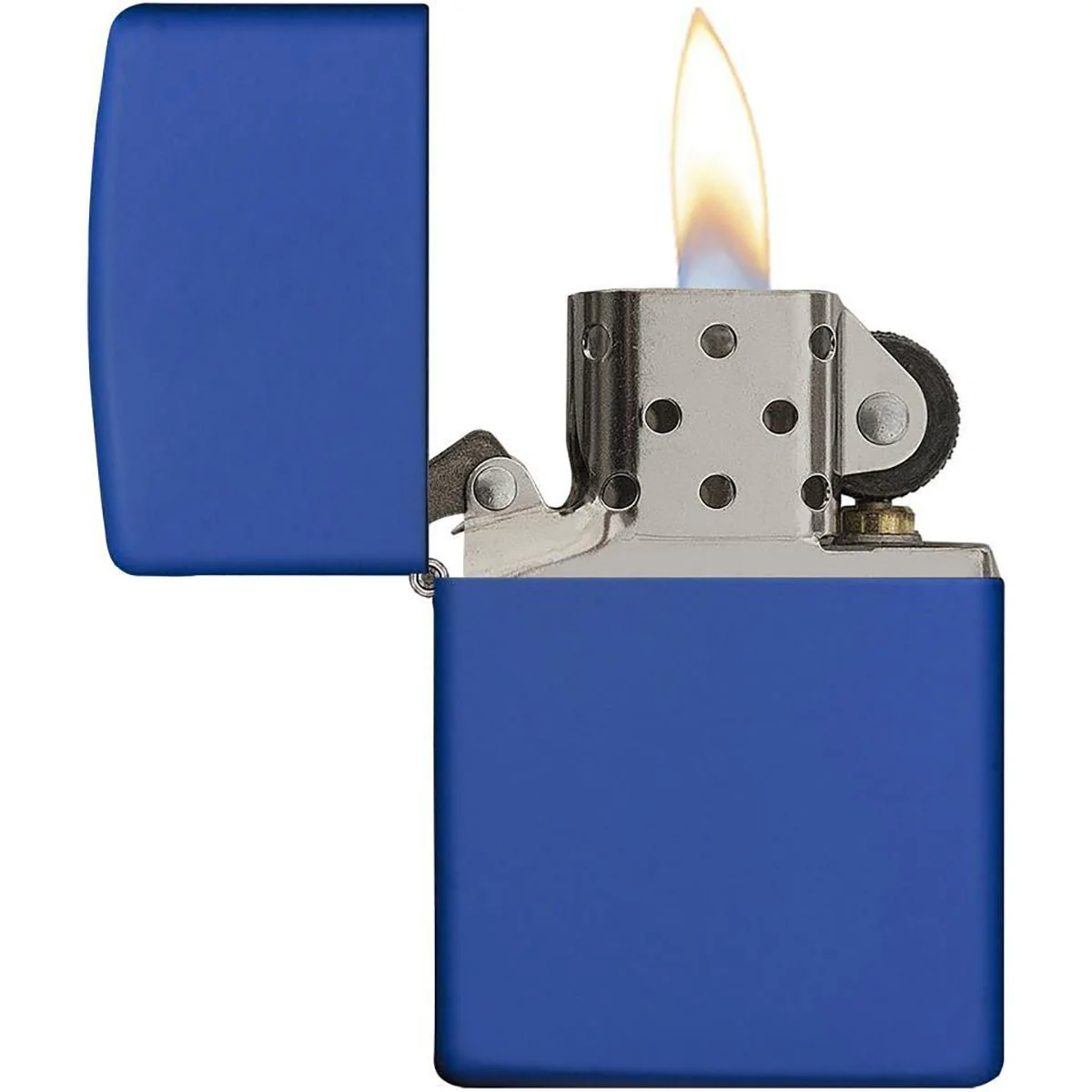 Zippo Regular Matte Pocket Lighter - Royal Blue - Image 2