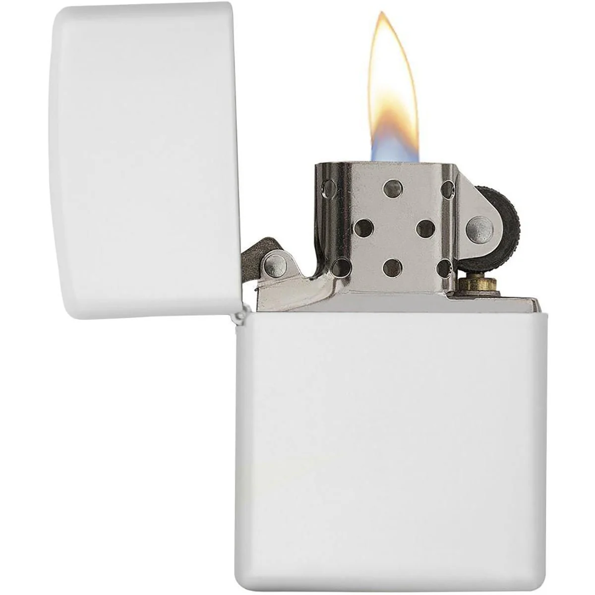 Zippo Regular Matte Pocket Lighter - White - Image 2