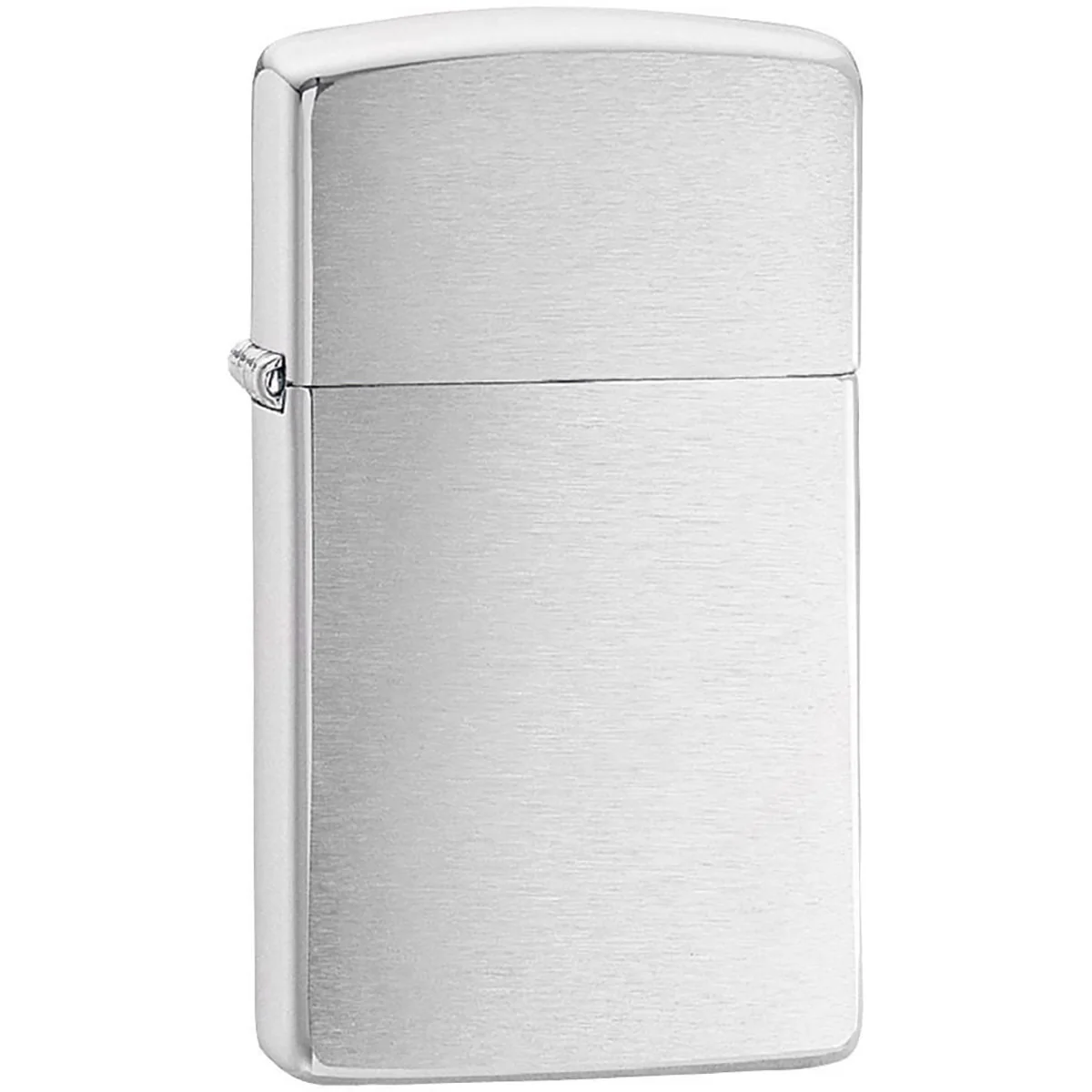 Zippo Slim Brushed Chrome Pocket Lighter