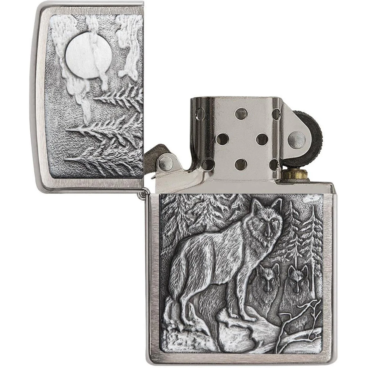 Zippo Timberwolves Emblem Pocket Lighter - Image 2